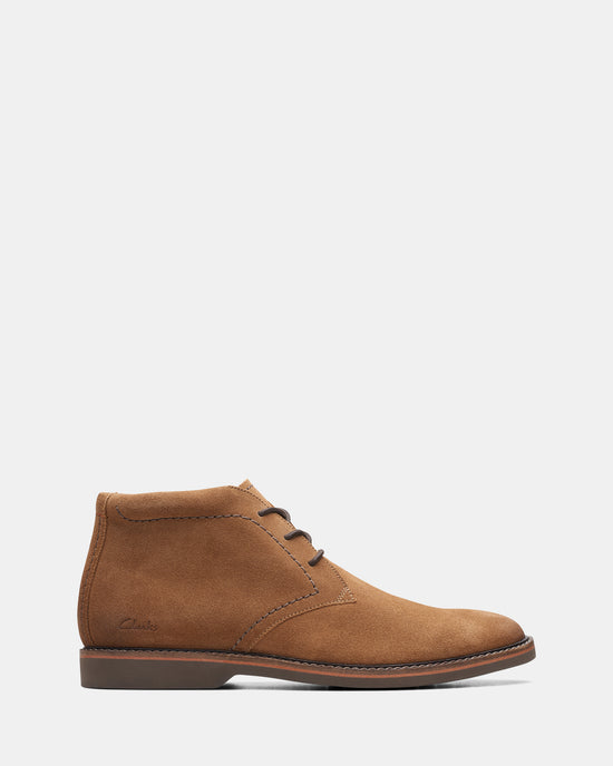 Atticus Lt Hi Cognac Suede