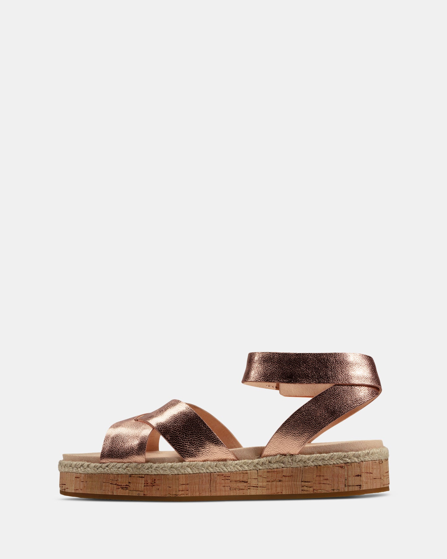 Botanic Poppy Rose Gold Leather