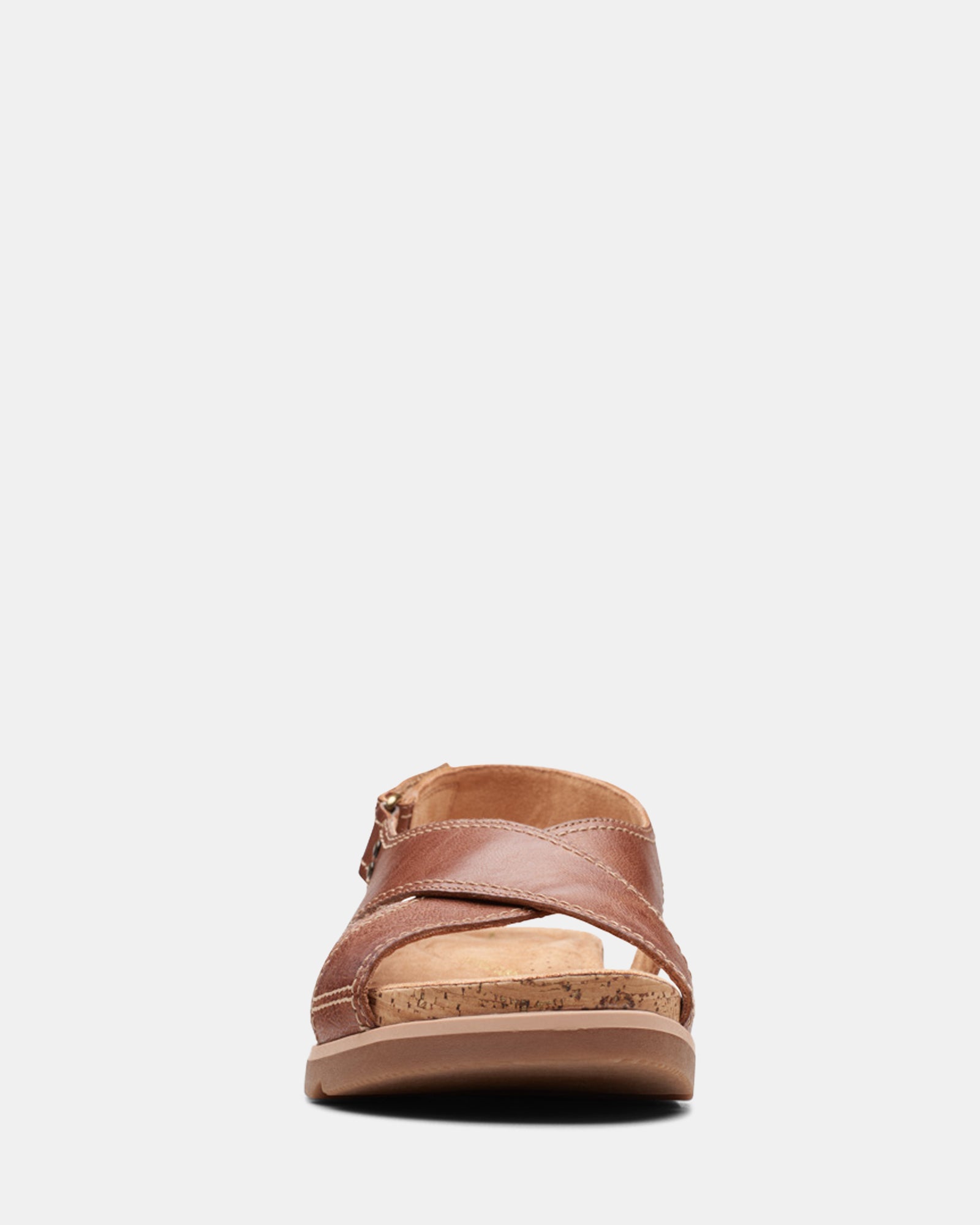 Clarks tan leather clearance sandals