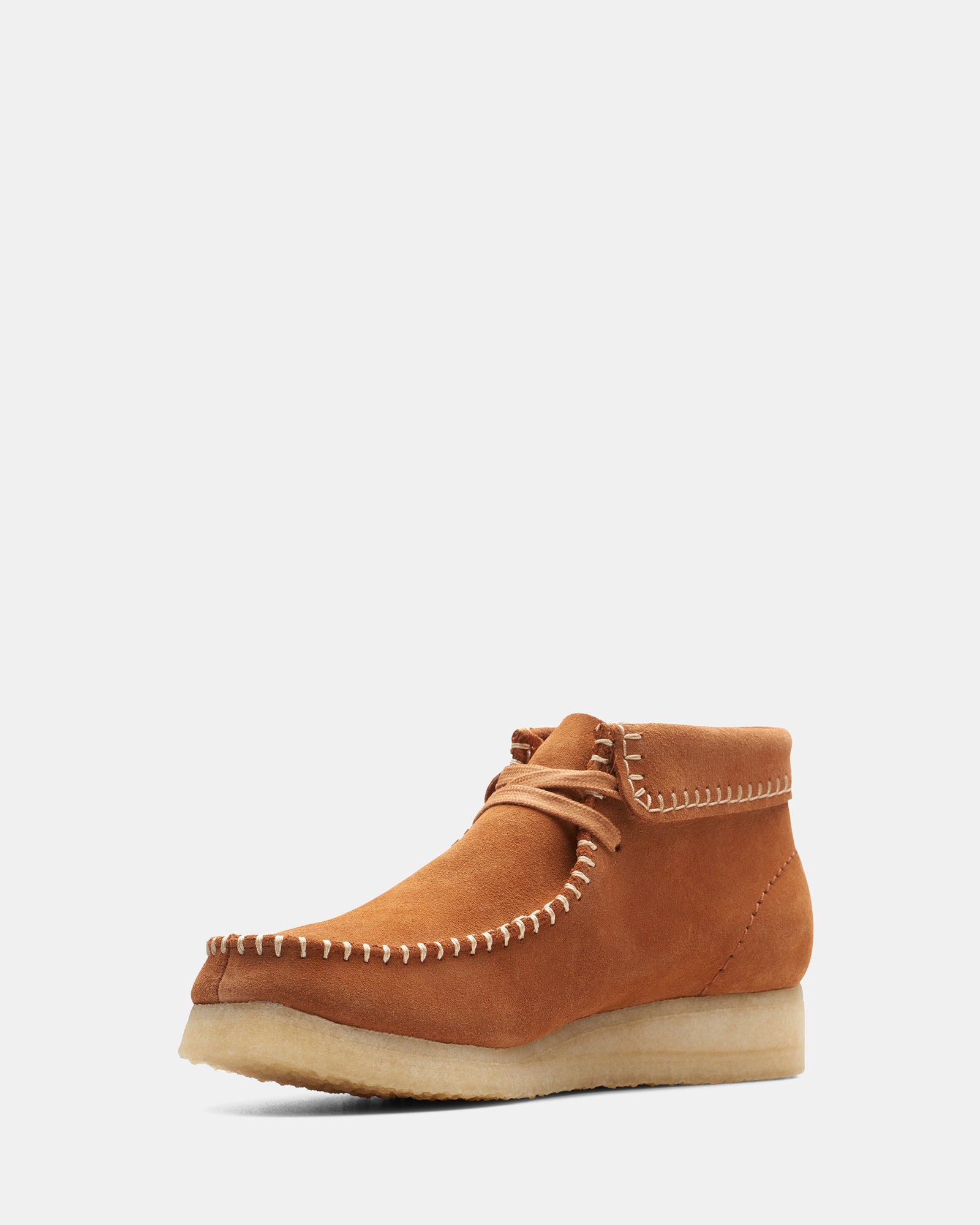 WALLABEE BOOT STITCH Ginger Suede Clarks