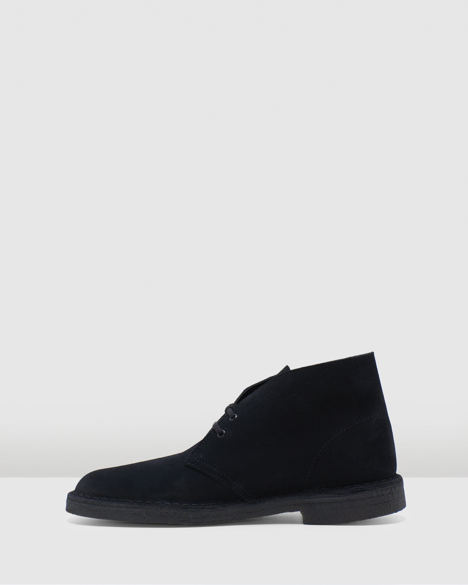 Clarks black suede desert boots outlet mens