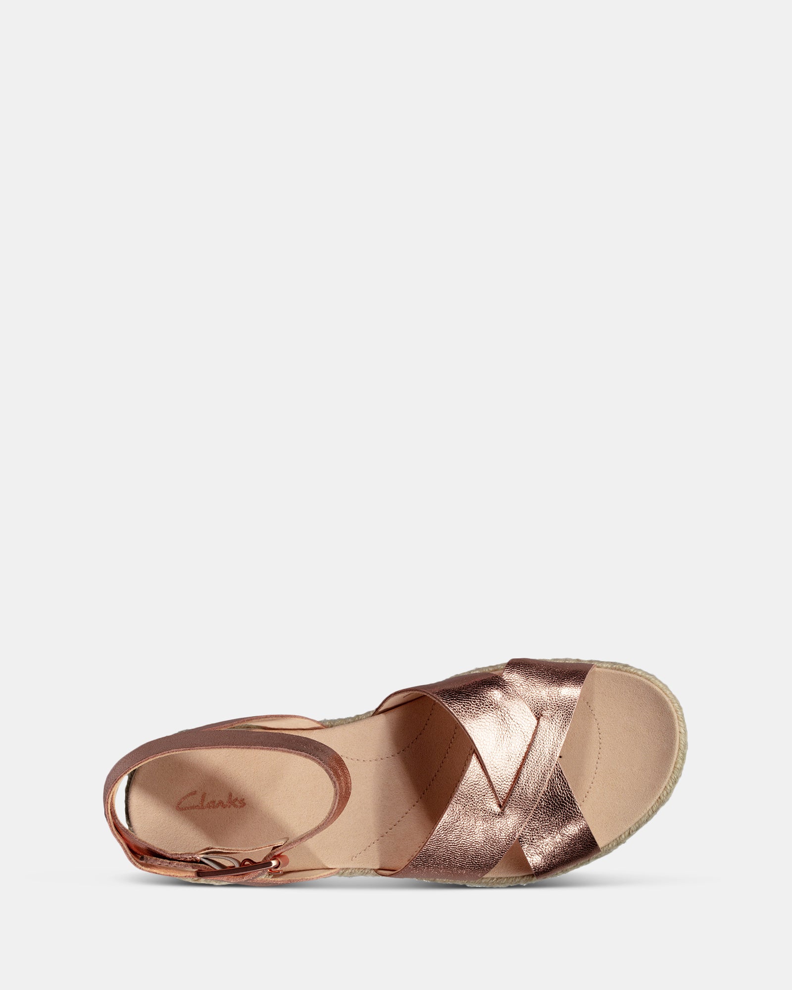 Clarks on sale rose gold