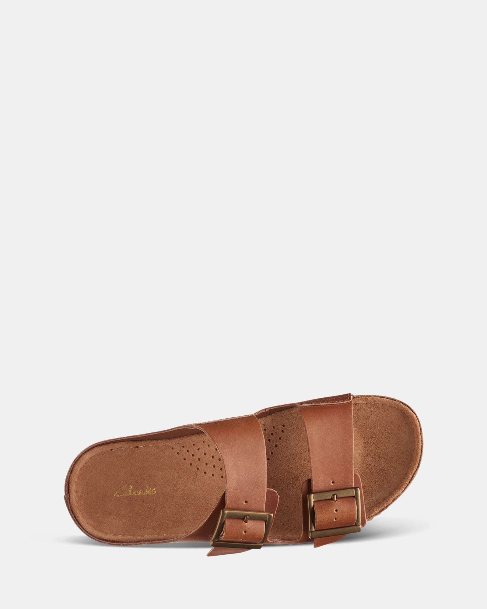 Clarks tan leather store sandals