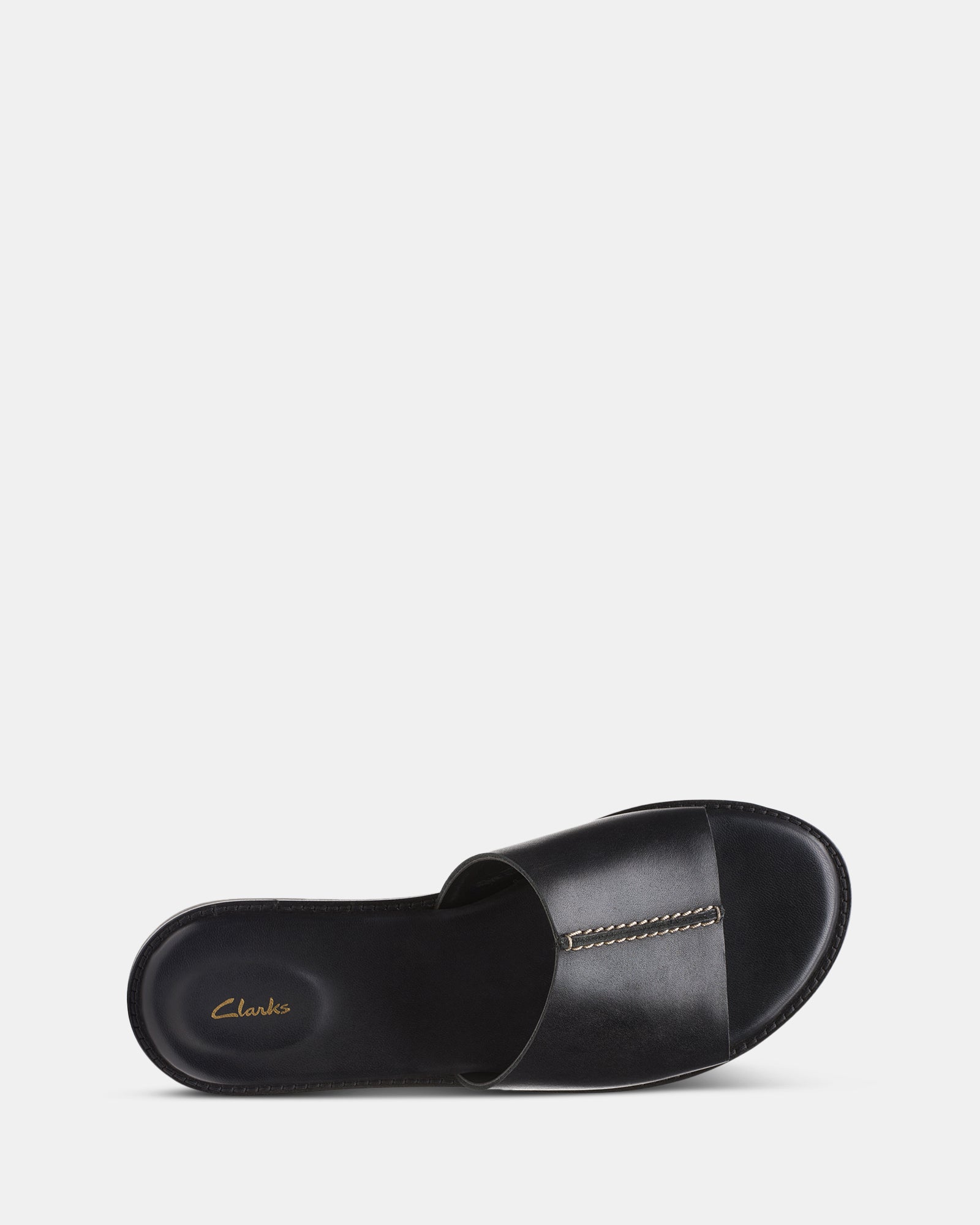 Karsea Mule Black Leather Clarks