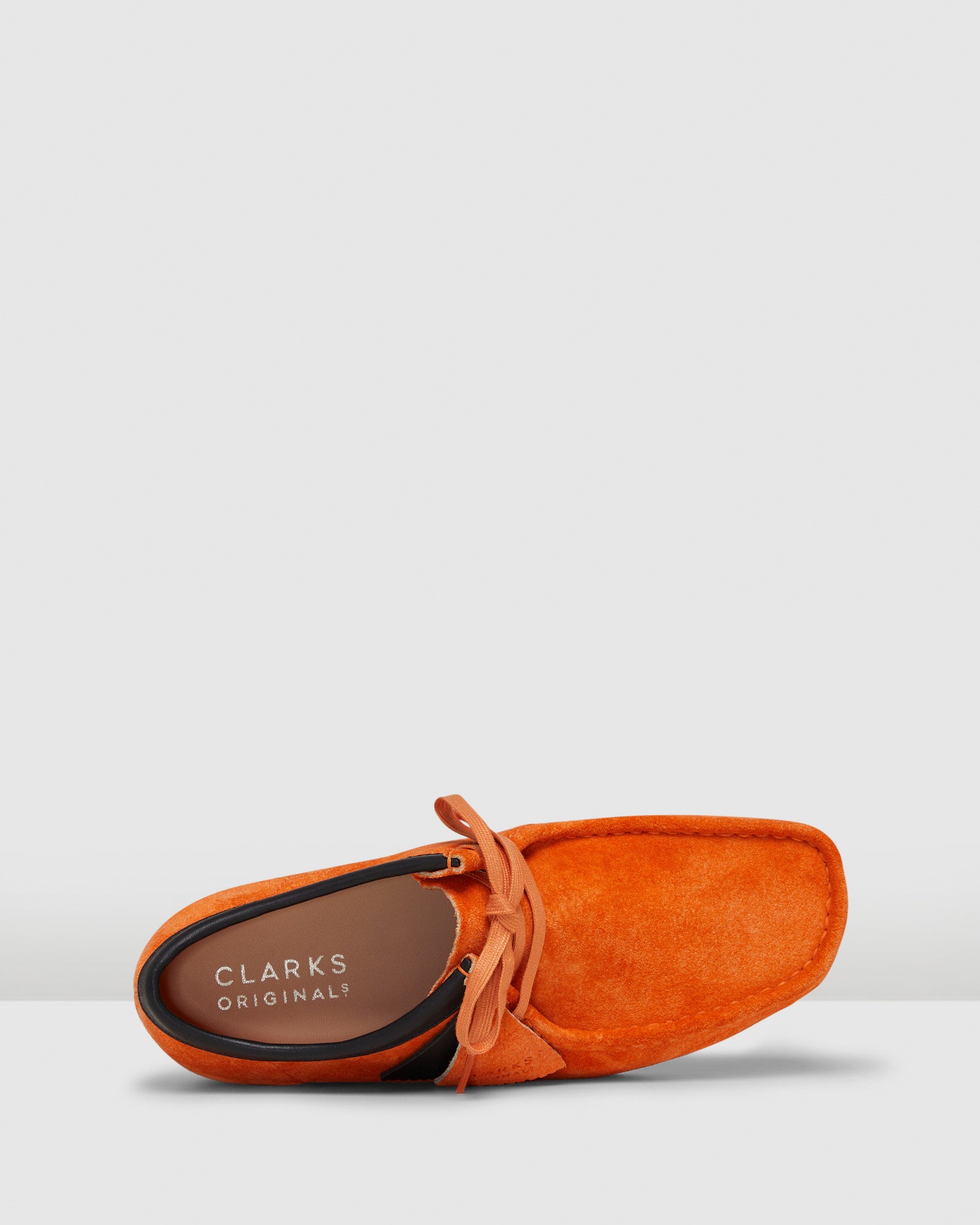 Clarks orange outlet shoes