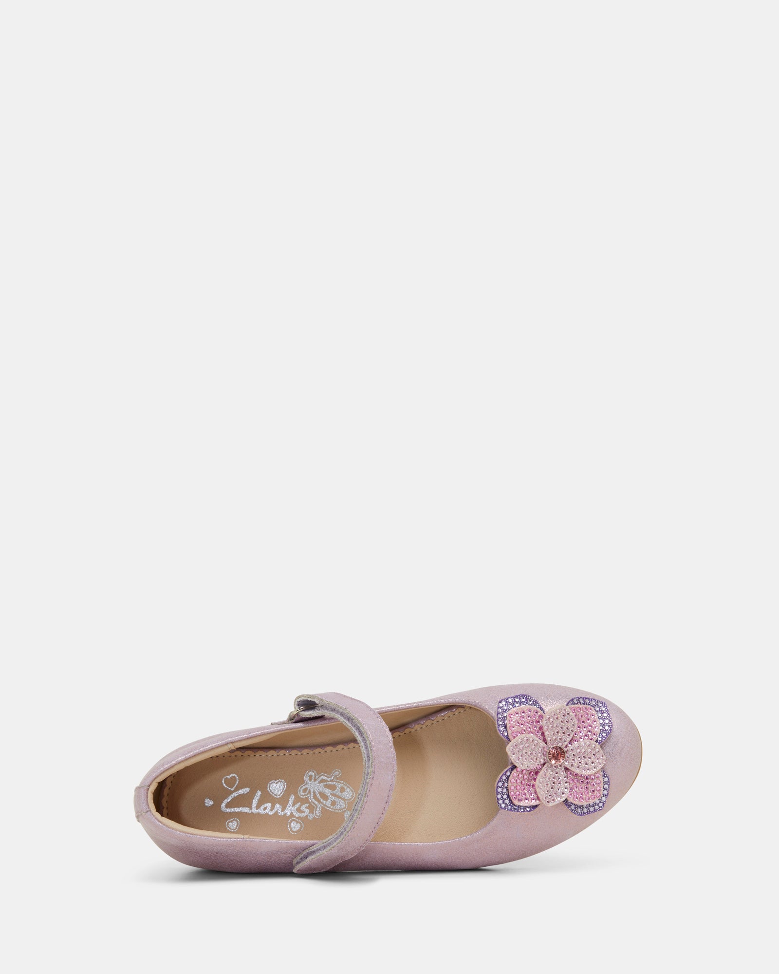 Clarks aria pump on sale flat