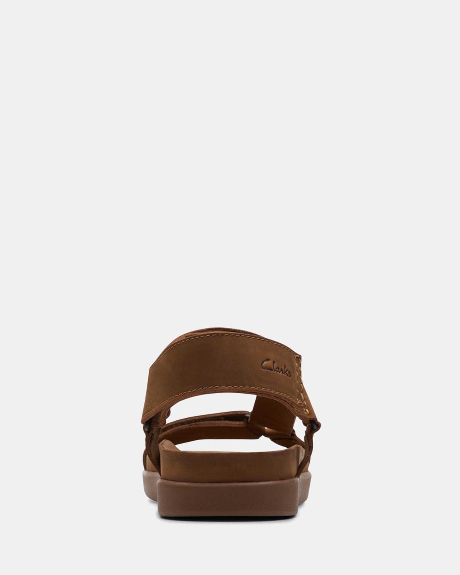 Clarks tan 2024 leather sandals